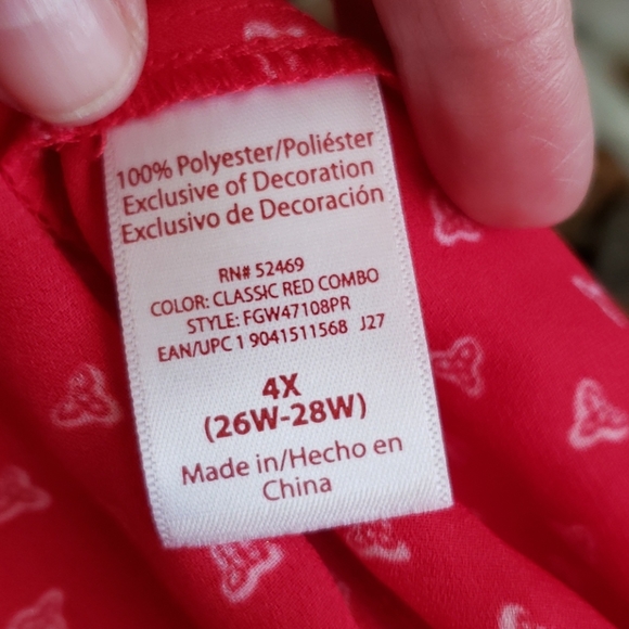 💕💥 NWOT Beautiful Faded Glory Bell Sleeve Flowy Blouse - Picture 7 of 9